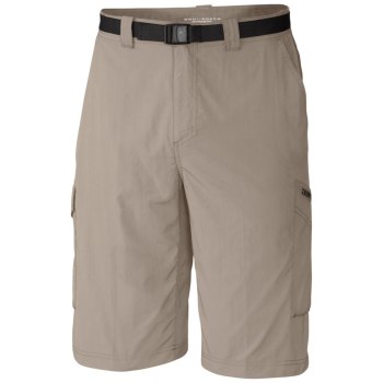 Columbia Silver Ridge Cargo Big, Pantalones Cortos Kaki Para Hombre | 768215-DFB